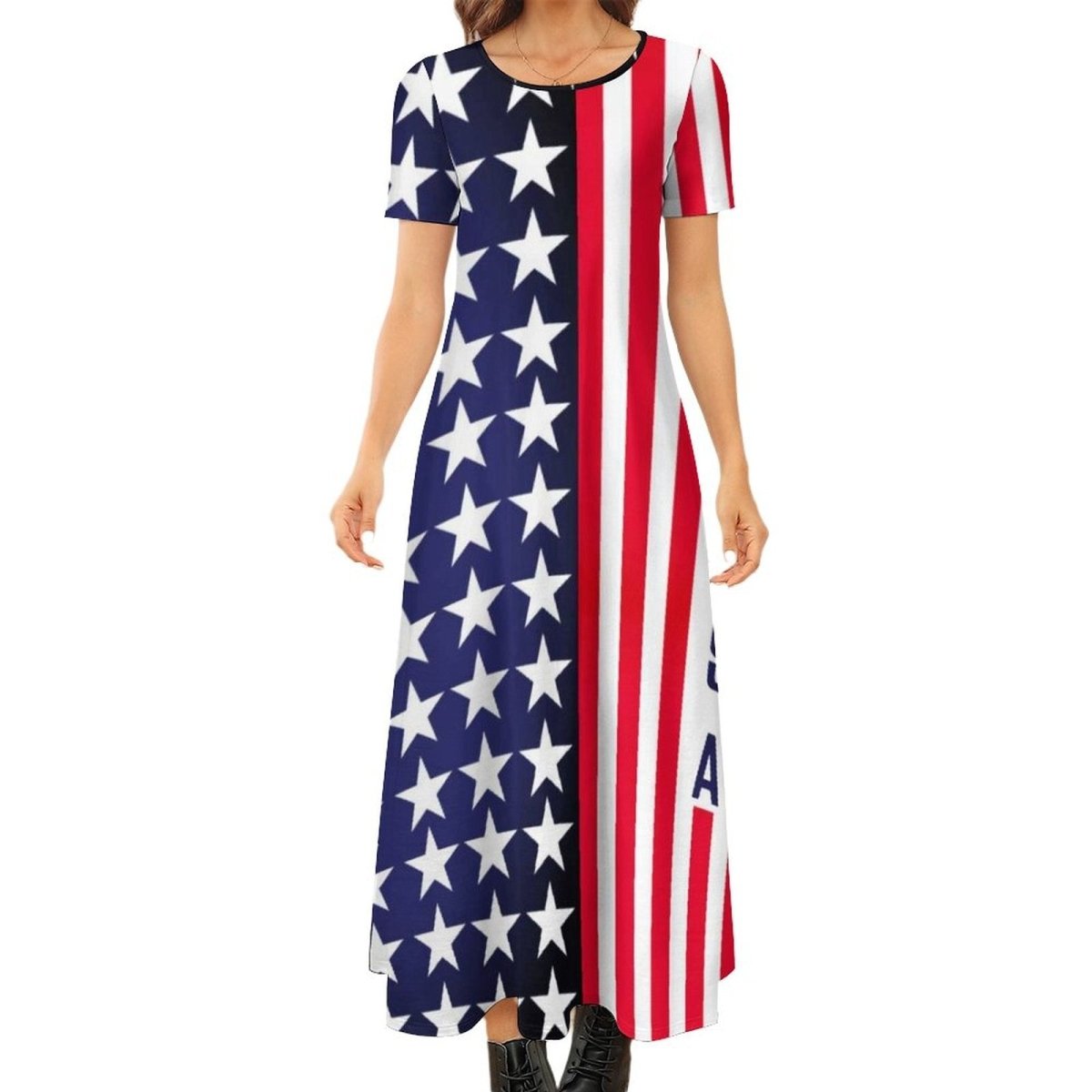 Usa 70s Plus Size Dress