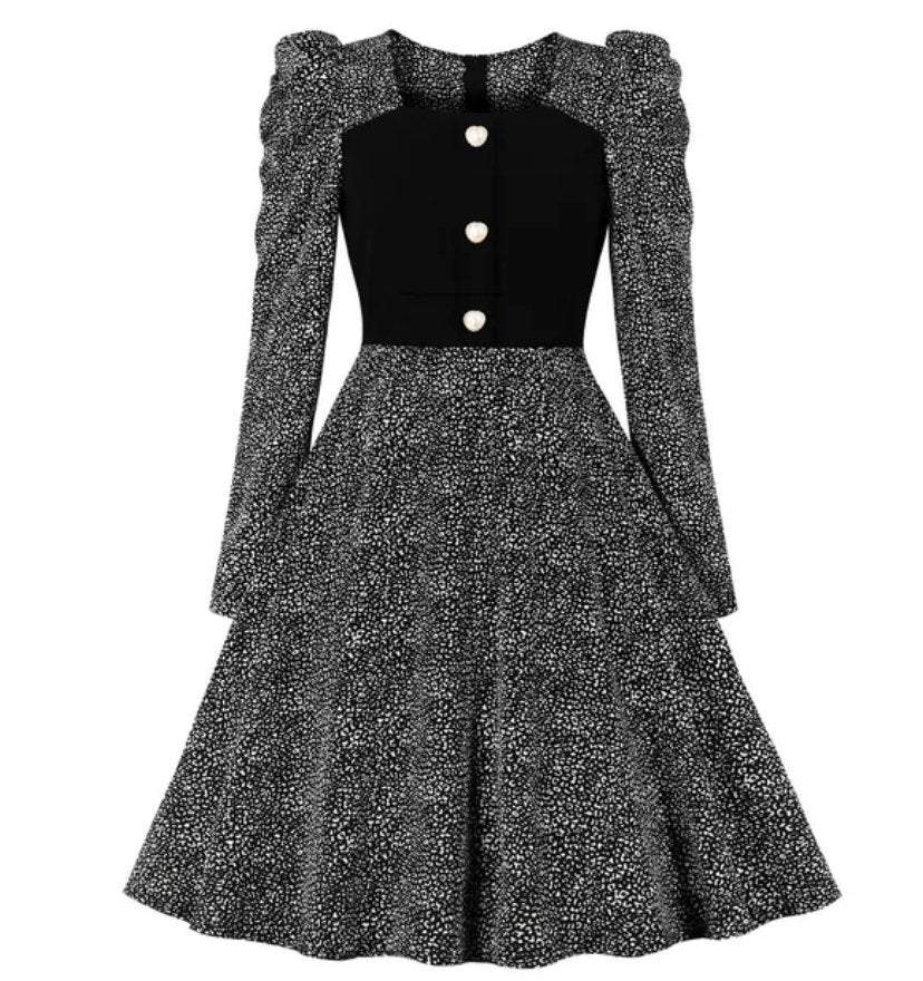 Vintage Haute Couture kjole