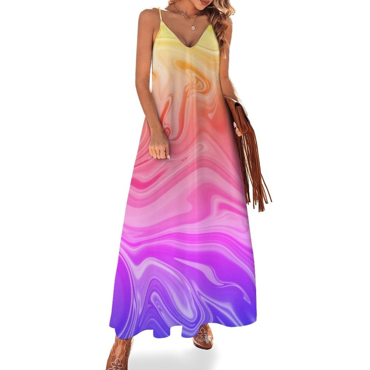 Retro Hippie Chic Dress