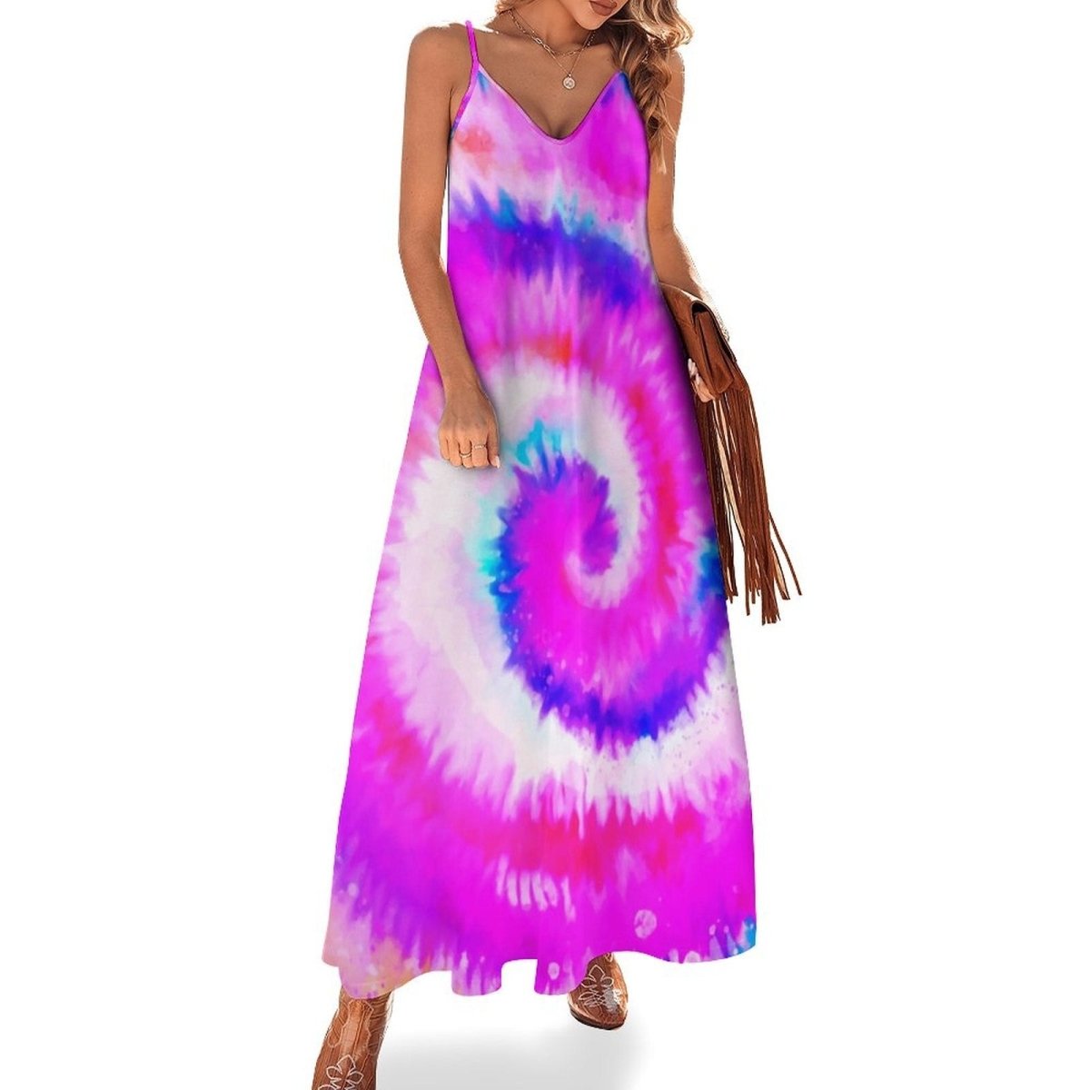 Vintage 1970 Hippie Dress
