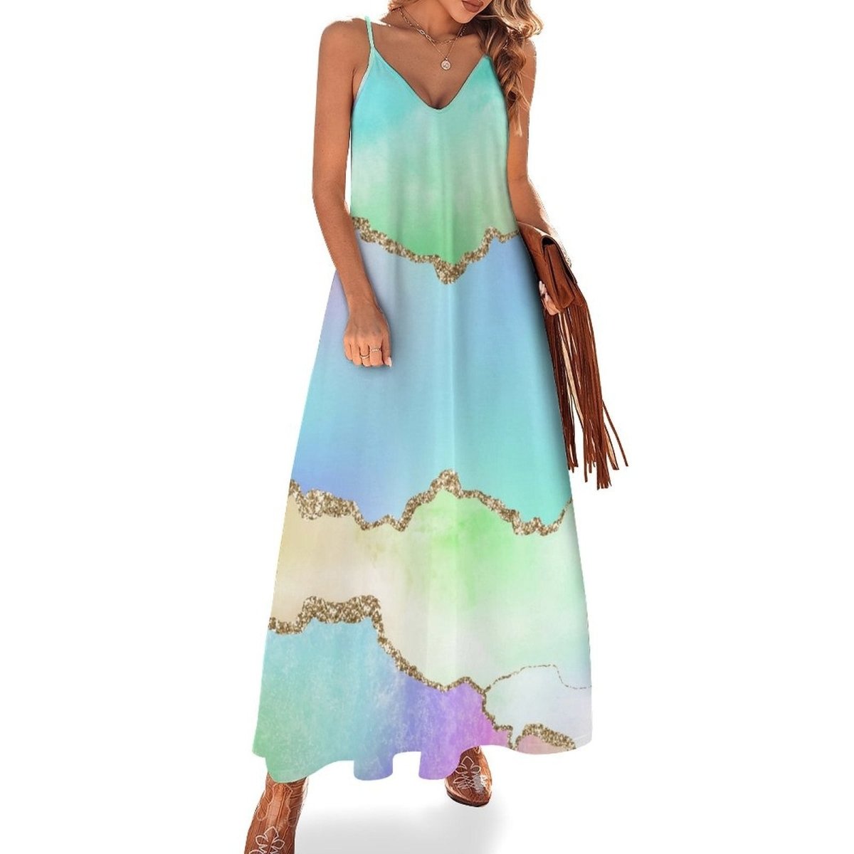 Vintage Chic Hippie Dress