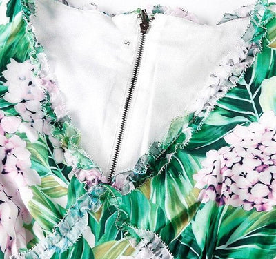 Vintage Print Dress