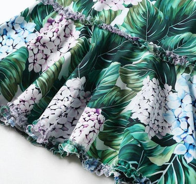 Vintage Print Dress