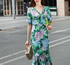 Vintage Print Dress
