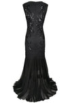 Black 20s Maxi Dress