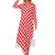 Red Polka Dot 70s Long Dress