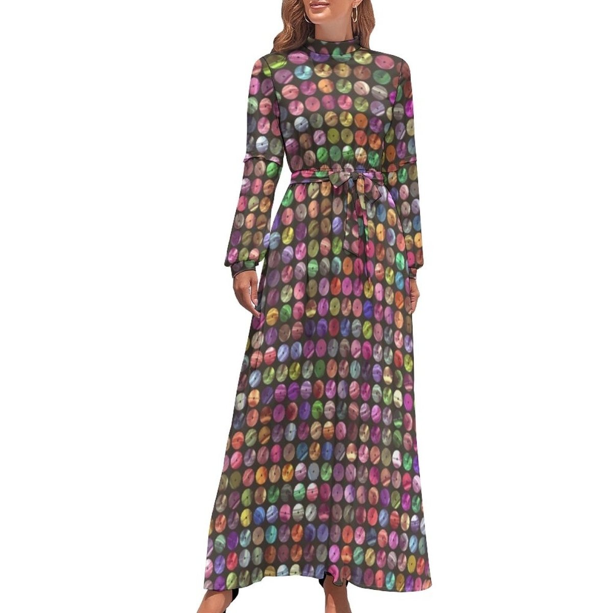 70s Disco Long Dress