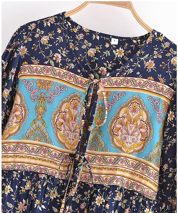 Vintage 70s Long Dress