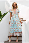 Bohemian Vintage Maxi Dress