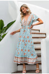 Bohemian Vintage Maxi Dress