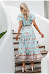 Bohemian Vintage Maxi Dress