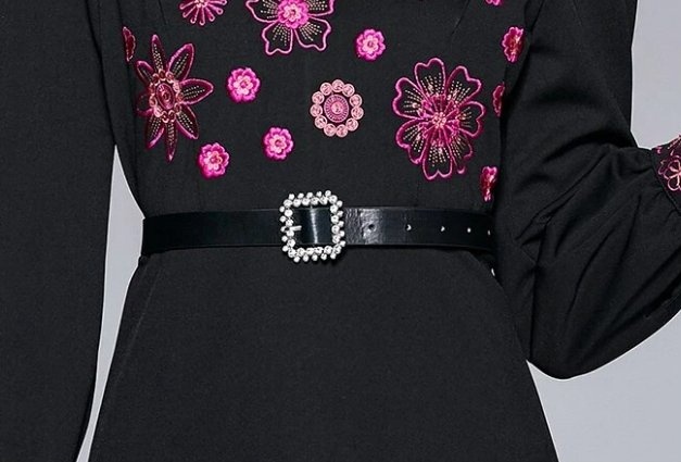 Long Vintage Floral Dress