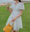 Short Vintage Wedding Dress