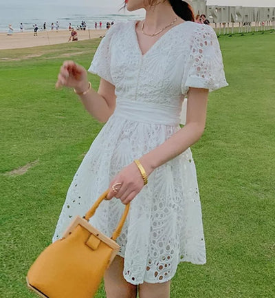 Short Vintage Wedding Dress