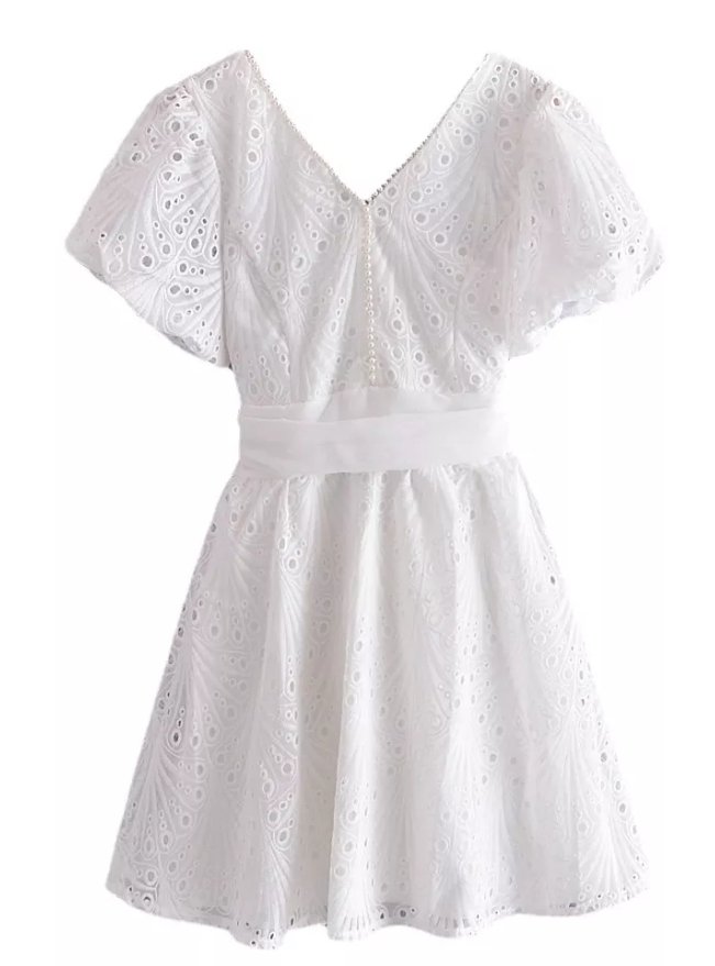 Short Vintage Wedding Dress