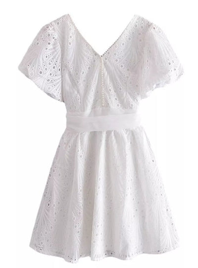 Short Vintage Wedding Dress