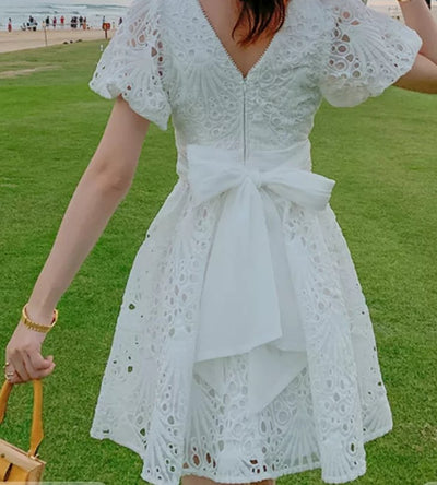 Short Vintage Wedding Dress