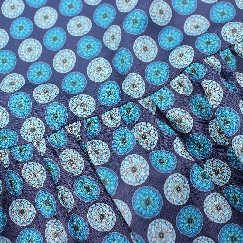 Vintage Maxi Dress Blue