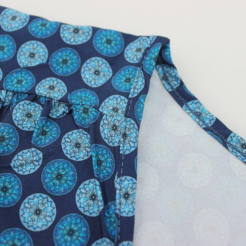 Vintage Maxi Dress Blue