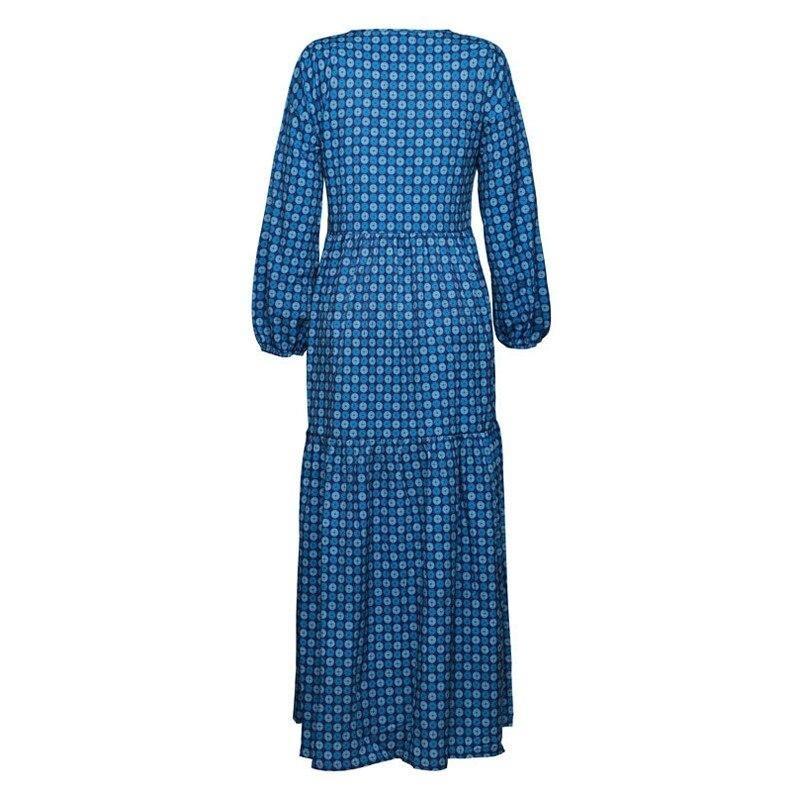 Vintage Maxi Dress Blue