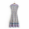 Women's 70s Midi Dress