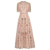 Mid-Length Dress Year 30 40 Pink