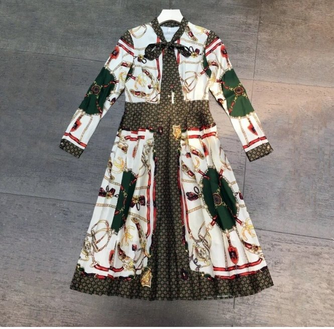 Vintage Pink Midi Dress