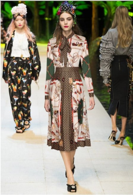 Vintage Pink Midi Dress