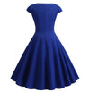 60s Bustier Dress Blue