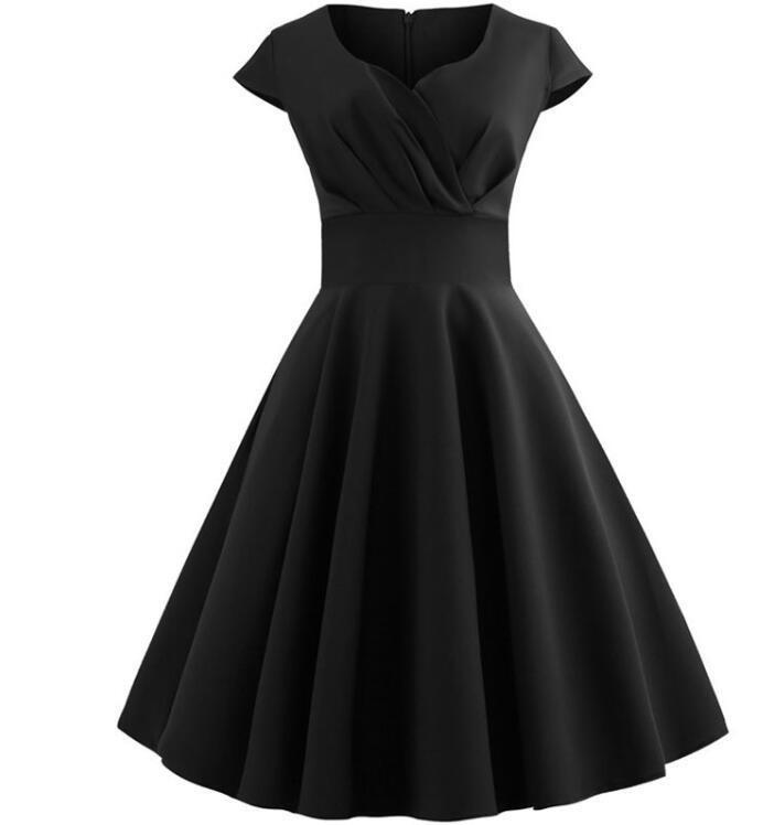 60s Black Dress