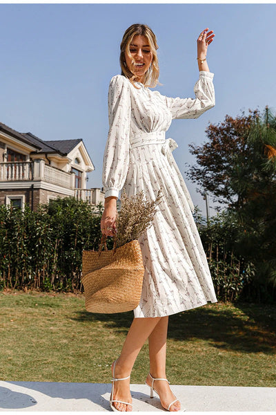 Vintage Pattern Dress