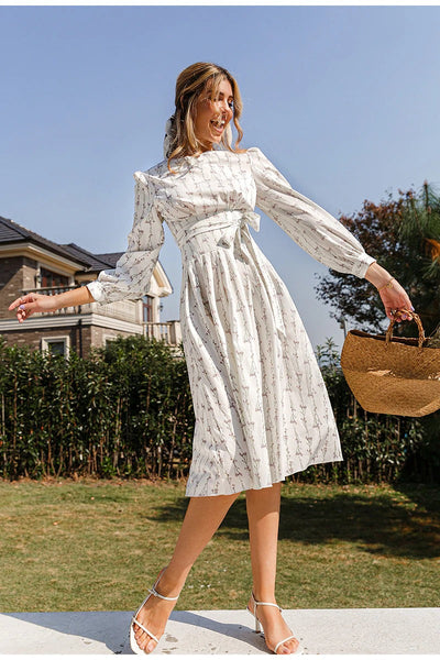 Vintage Pattern Dress