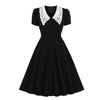 50s Black Dress