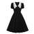 50s Black Dress