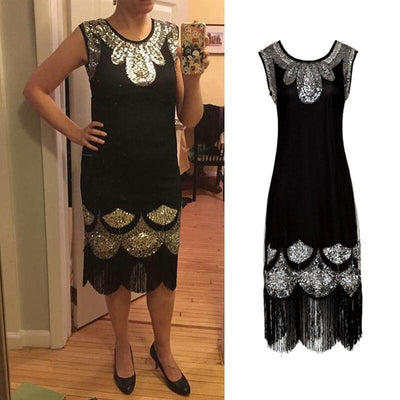 20s Black Dress