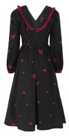 40s Black Dress