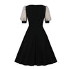 Black 50s Cocktail Dress