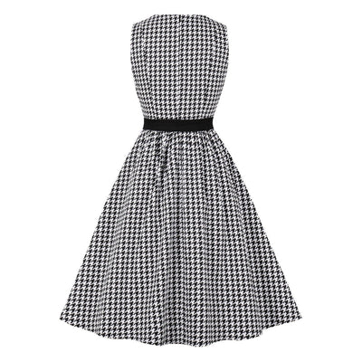 Vintage Open Dress White