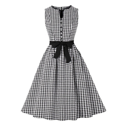 Vintage Open Dress White