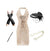 20s Sequin Dress Gold