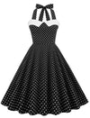 Black 50s Skater Dress