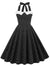 Black 50s Skater Dress