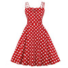 Red 50s Skater Dress