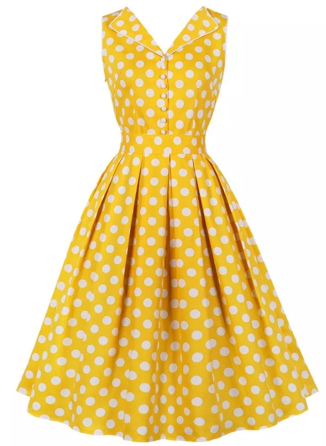 60s Pin Up Dress