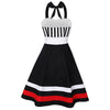 50s Striped Pin Up Dress