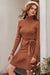 Vintage Pattern Sweater Dress