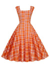 Women's 50s Striped Dress