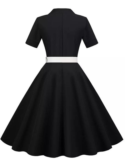 Black Retro 50s Dress