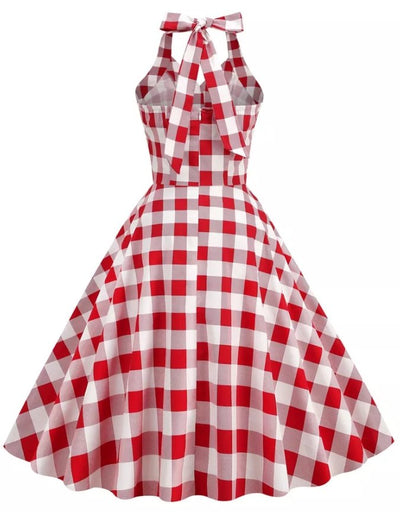 Retro 50s Dress Red