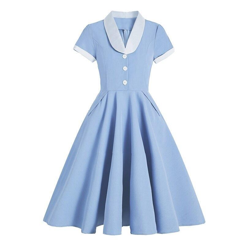 Audrey Hepburn 50s Retro Dress